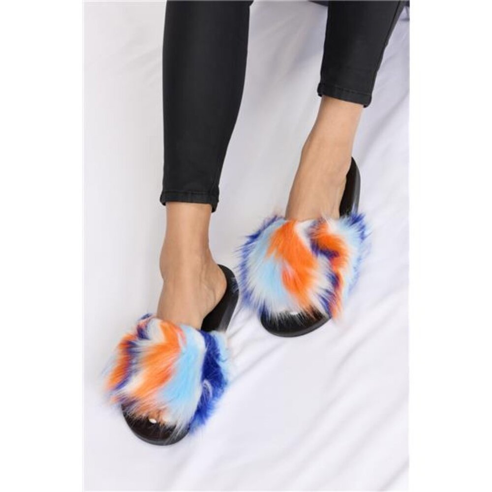 Forever‎ Link Plush Open-Toe Sandals - NWT - Picture 4 of 7